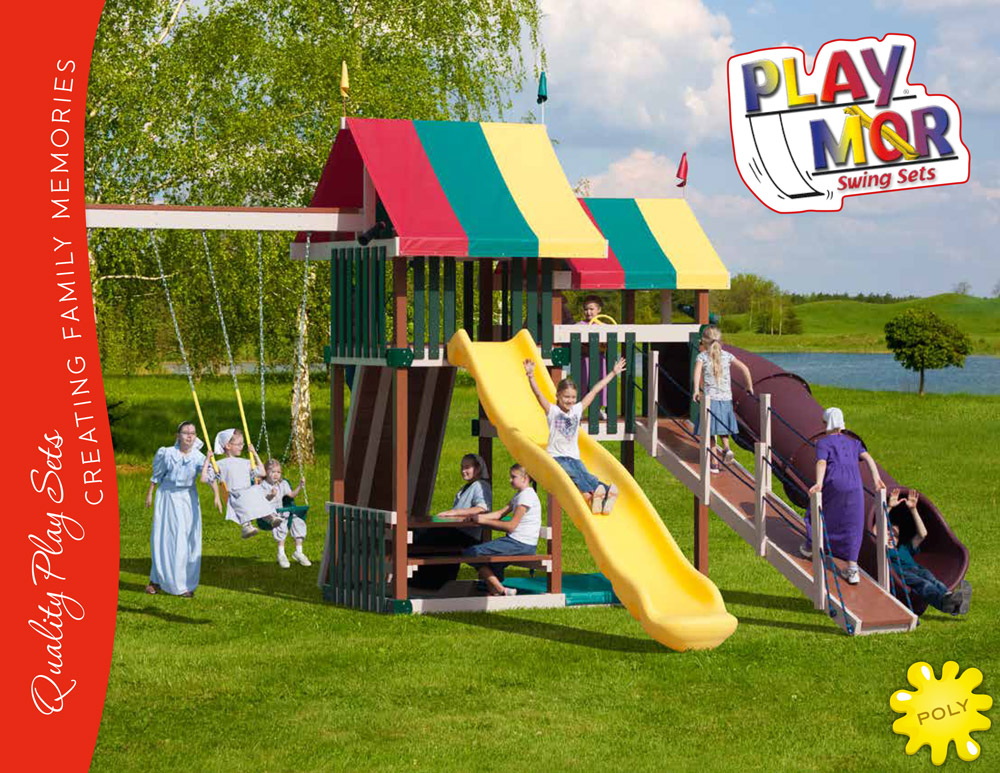 Play Mor Poly Swing Sets